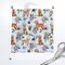 Golden Doodle Floral Purple Custom Printed Fabric by Spoonflower Various Fabrics by the Yard or Fat Quarter 9618703